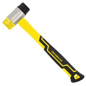 Martillo De Goma Y Pvc 40MM Mango De Fibra De Vidrio
