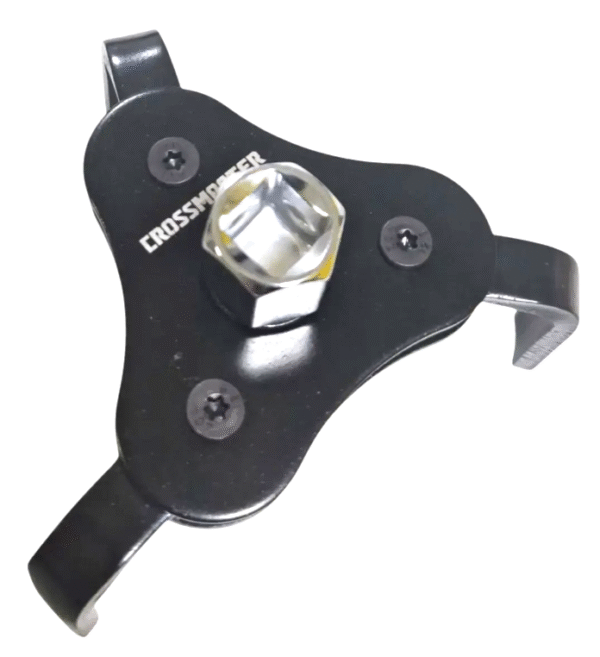 Llave Saca Filtro De Aceite 3 Mordazas Planas Crossmaster