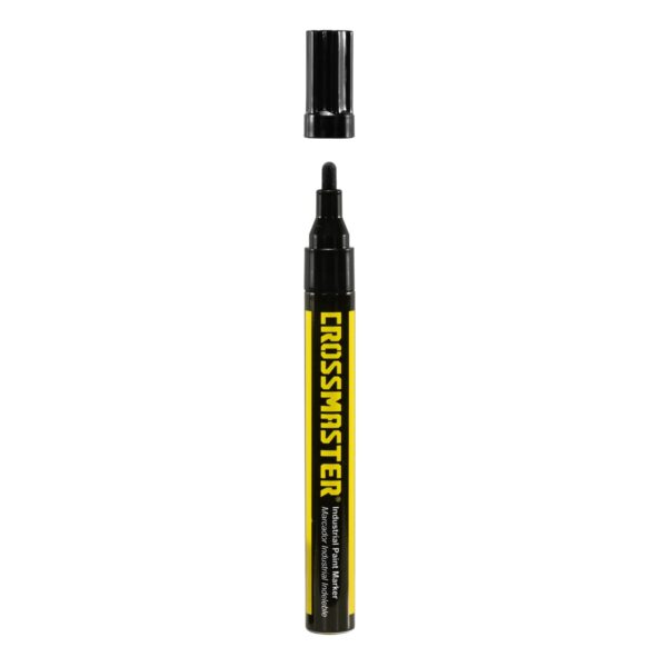 Marcador Industrial Indeleble Negro