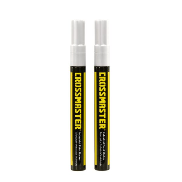 Marcador Industrial Indeleble Blanco