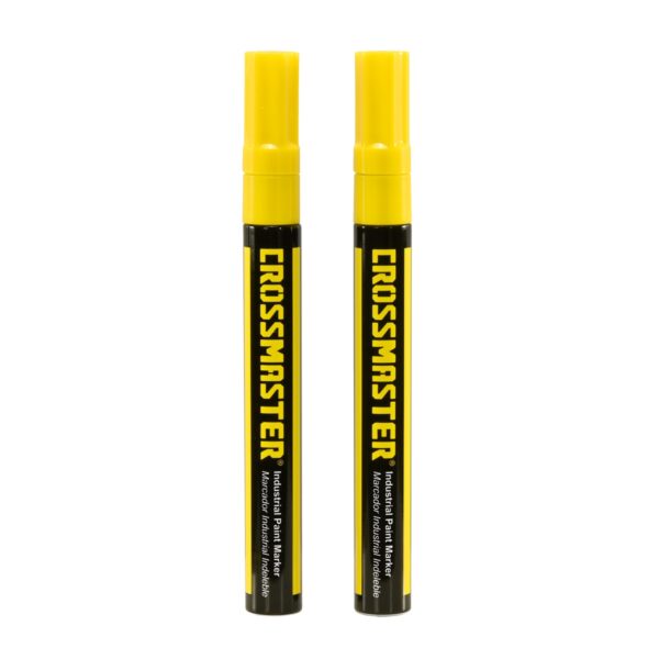 Marcador Industrial Indeleble Amarillo