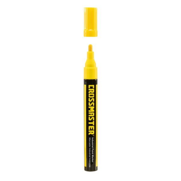Marcador Industrial Indeleble Amarillo