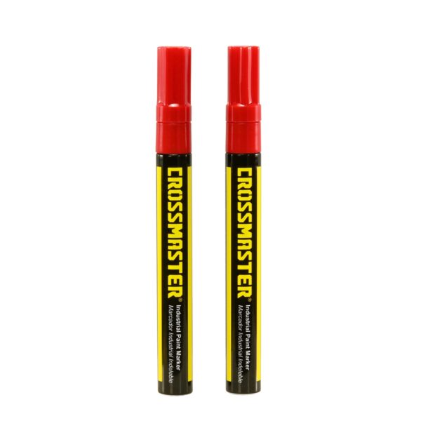 Marcador Industrial Indeleble Rojo