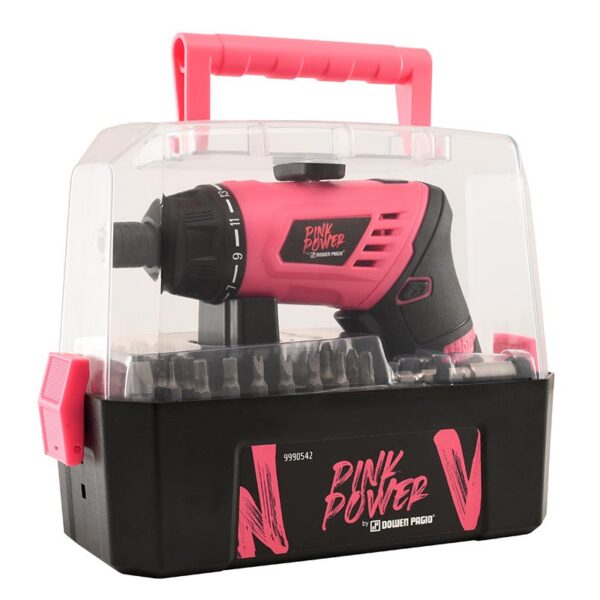 9990542 ATORNILLADOR A BATERÍA ION LITIO – REVERSIBLE CON ACCESORIOS