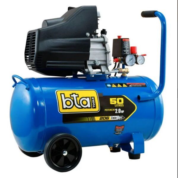 Compresor De Aire 50 Litros - 2.0 Hp