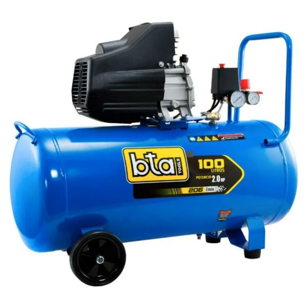 Compresor De Aire 100 Litros - 2.0 Hp